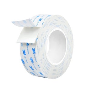 Ruban Adhésif Double Face Extra Fort 2 X 3 M - Résistant à L'eau, Pour Intérieur Et Extérieur