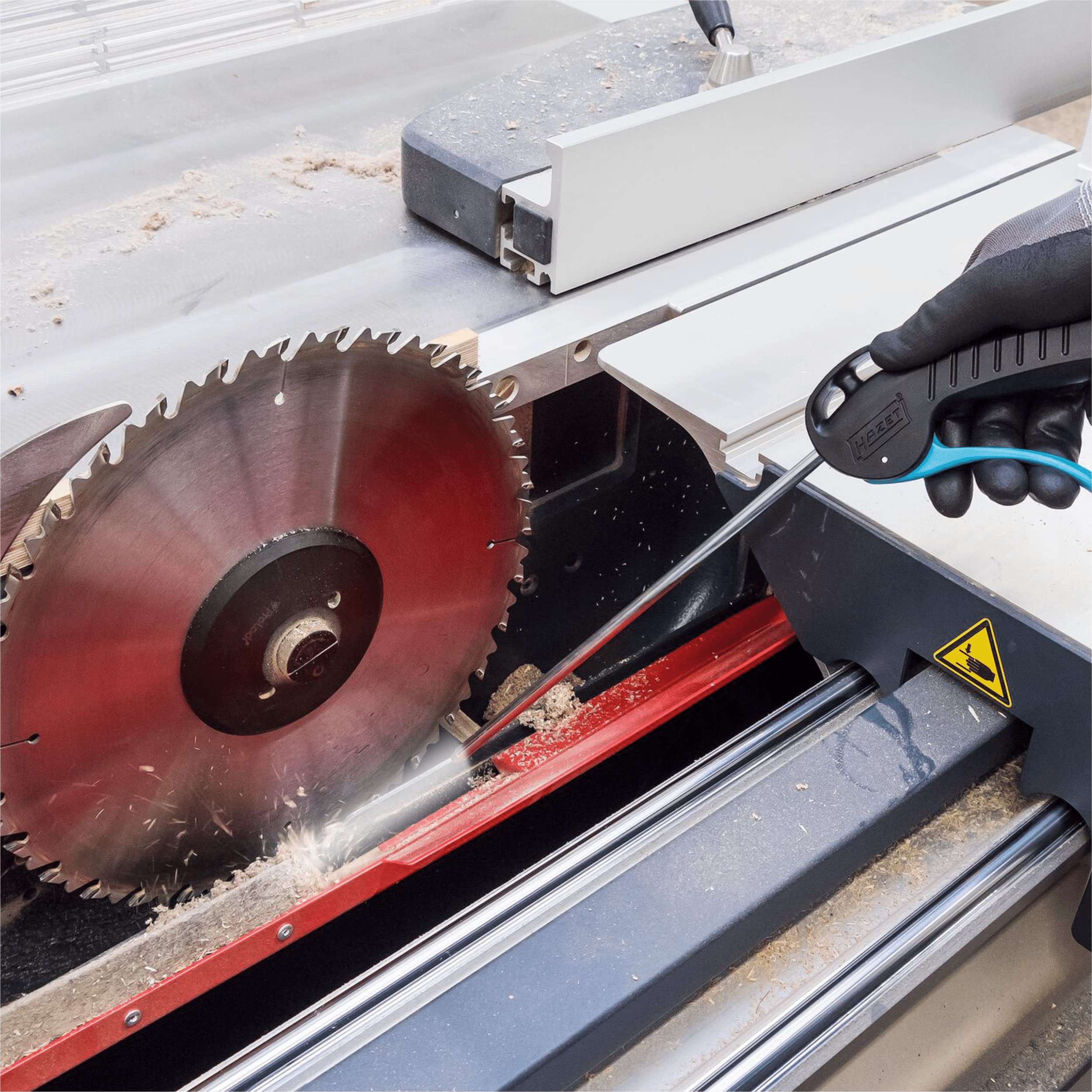 HAZET Pistola di soffiaggio ∙ 300 mm 9040P-2 ∙ Lunghezza: 420 mm - 6