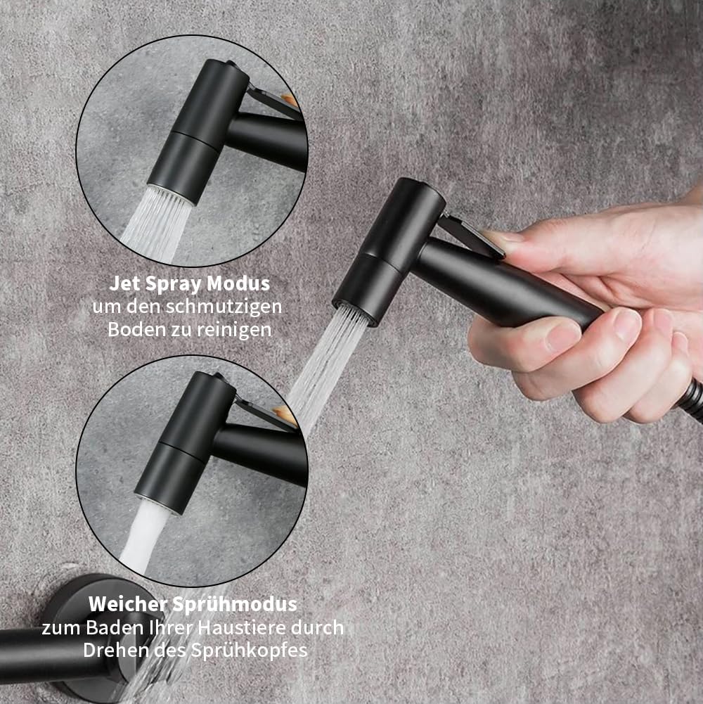 Słuchawka prysznicowa do WC głowica prysznicowa do toalety stali nierdzewnej ręczny opryskiwacz bidetowy higienicznego czyszczenia pieluch w łazience