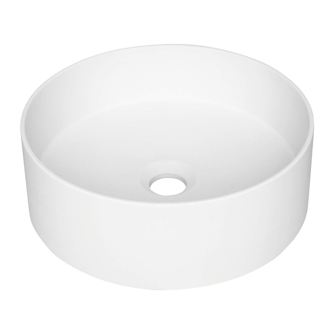 Encimera lavabo redondo granito ø36 cm acabado alabastro - delia