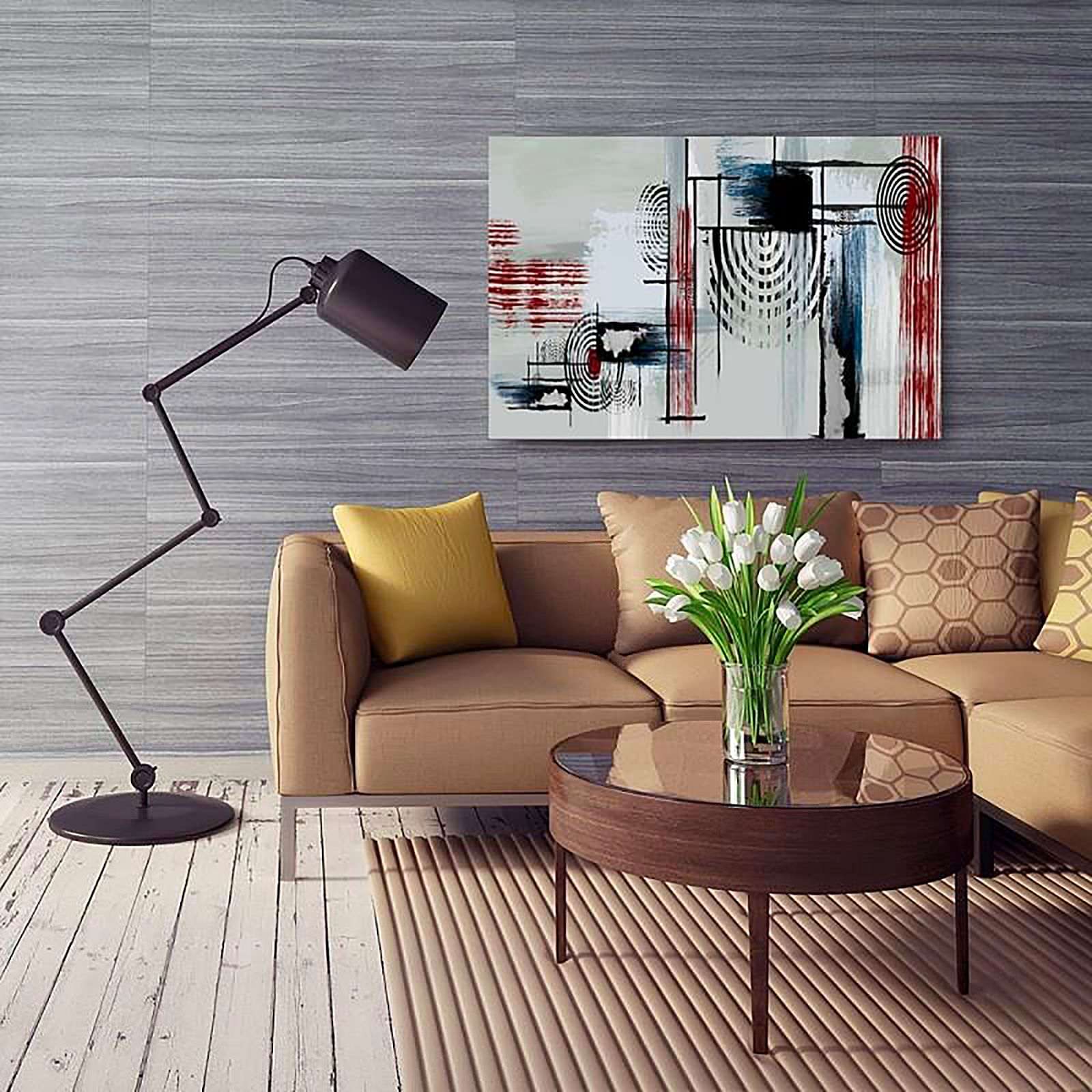 Tableau boucliers 1 - 80 x 60 cm - 5