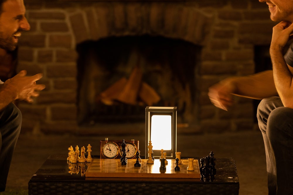 LEDVANCE Apparecchio intelligente da giardino LED: per tavolo, SMART+ TABLE FRAME MULTICOLOR / 5 W, 5 V, Warm White, 3000 K, materiale del corpo: - 6