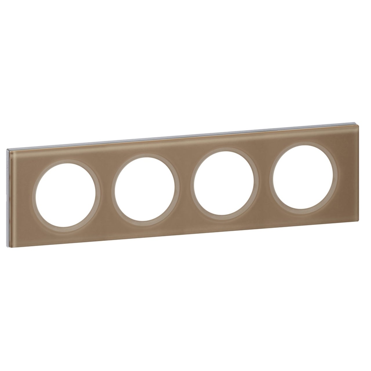 Plaque CELIANE Legrand En Verre Moka - 69461 - Neuf Sans Emballage