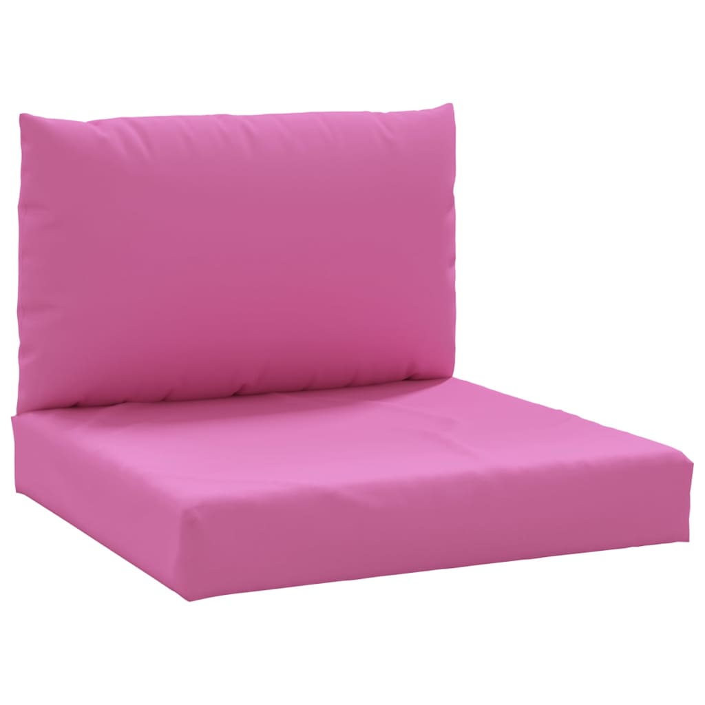 Maison Exclusive - Cojines para palés 2 unidades tela Oxford rosa - 2