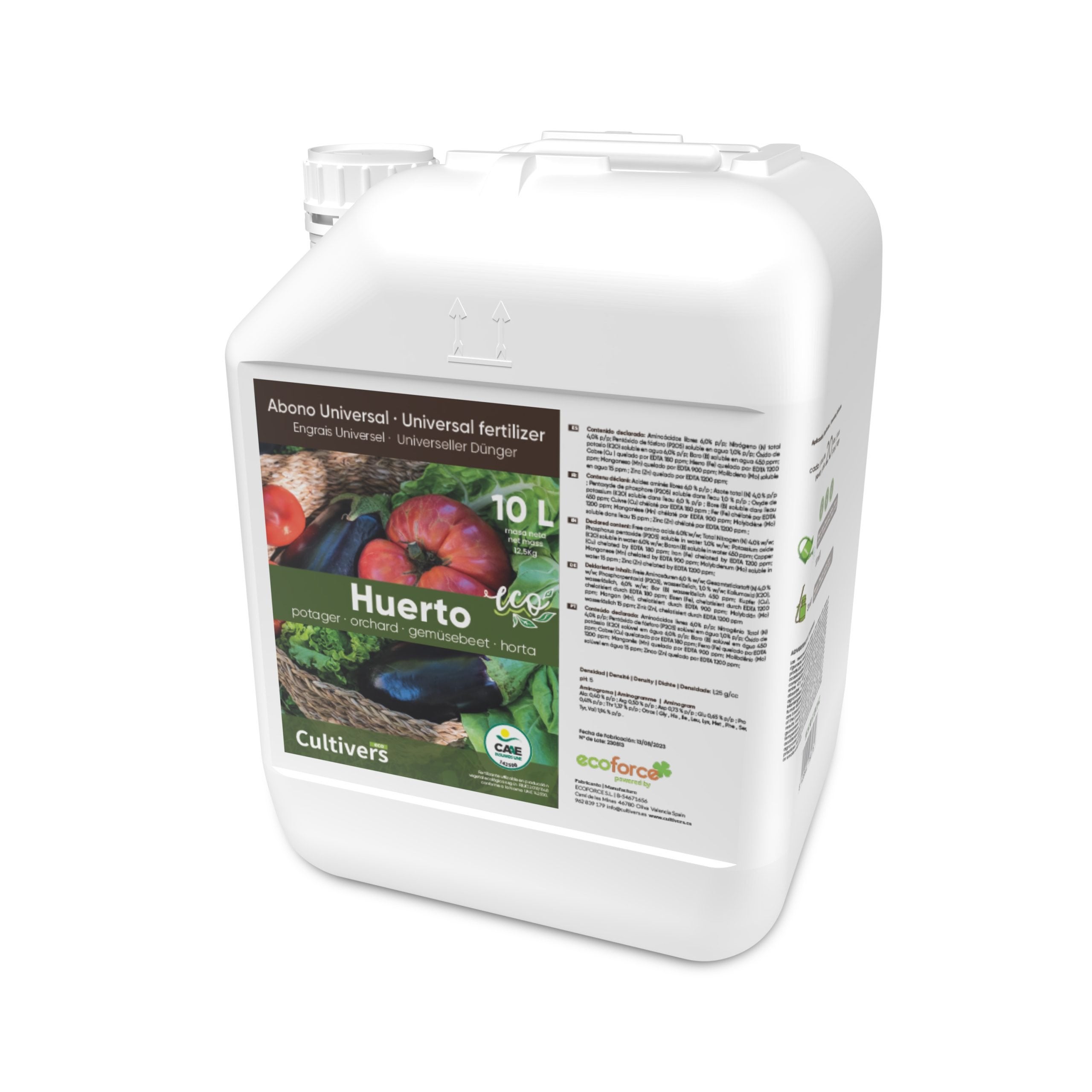 Fertilizzante Liquido COMPO Bio Per Frutta E Verdura - 2,5 Litri, Naturale - Foto 3