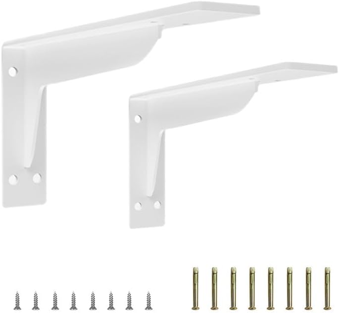 Lntyq Lot De 20 Supports D'étagère En Métal De 5 Mm Pour Armoire De