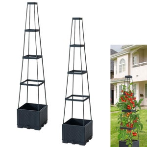 50 Clip Portapiante Rampicanti KINGKAKE – A Forma Di Foglia, Adesive Per Pareti Lisce – Supporto Per Viti E Piante, Organizzatore Per Filo - 4