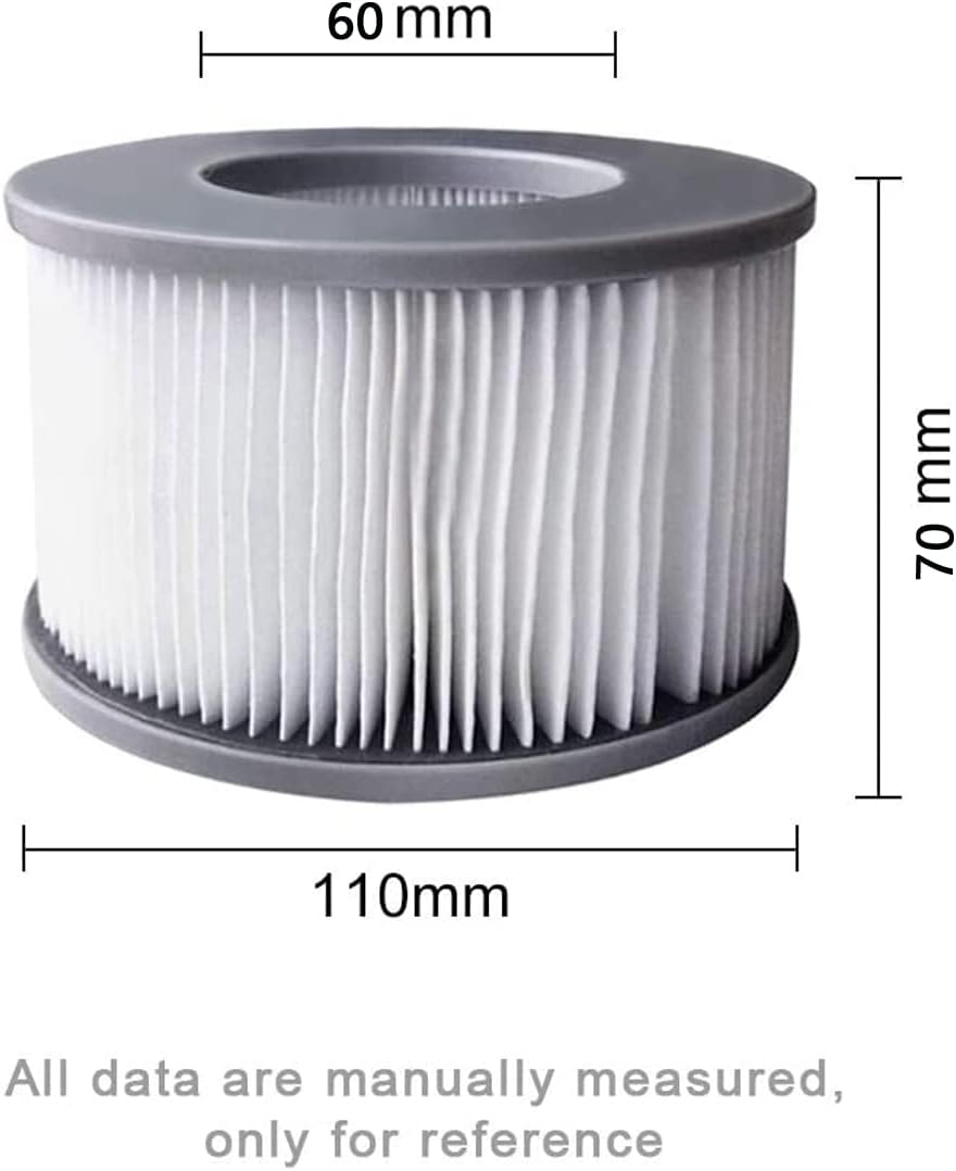 Filtre à spa en 6 pièces pour piscine gonflable MSpa, pompe de filtration pour MSPA (modèle 2020) - 2