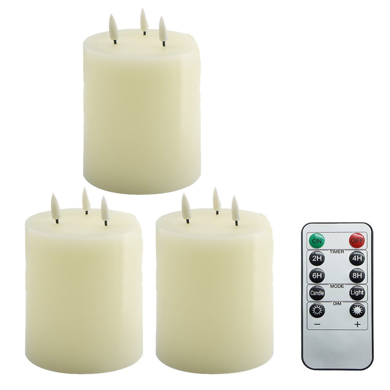 Szt Ciepłe białe światło Pilot zdalnego sterowania przycisków świece symulujące kulę baterie nie są dołączone dekoracyjne oświetlenie otoczenia