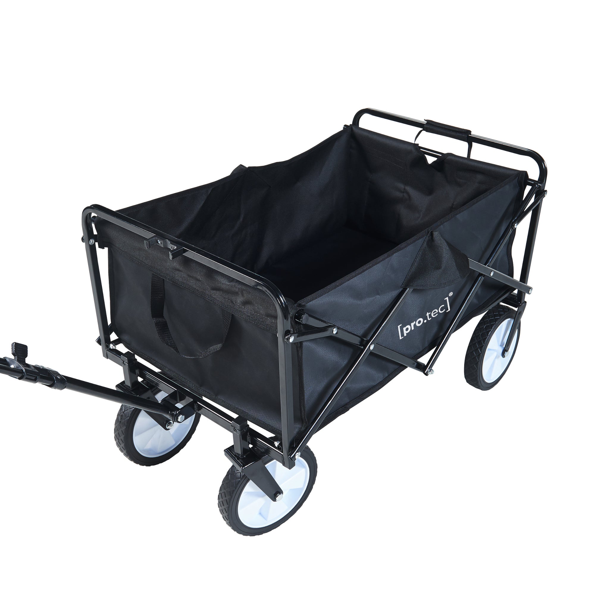 Chariot de jardin Stenlille pliable capacité de charge 80 kg noir pro.tec - 5