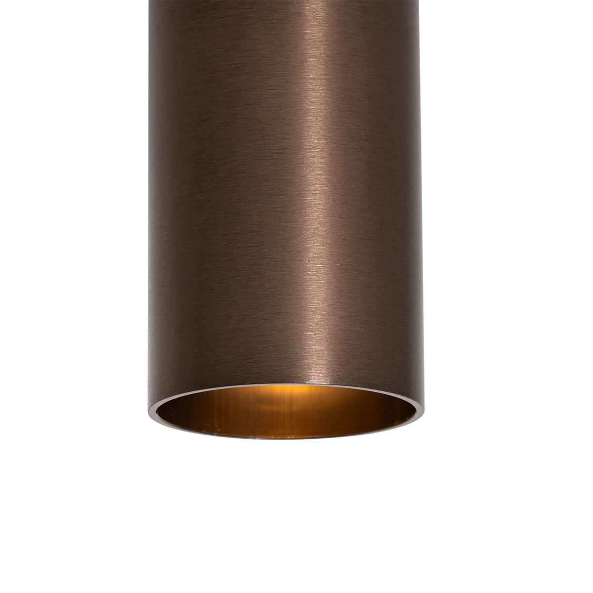 Faretto a plafone smart bronzo scuro con Wifi GU10 50 mm - Tuba - 4