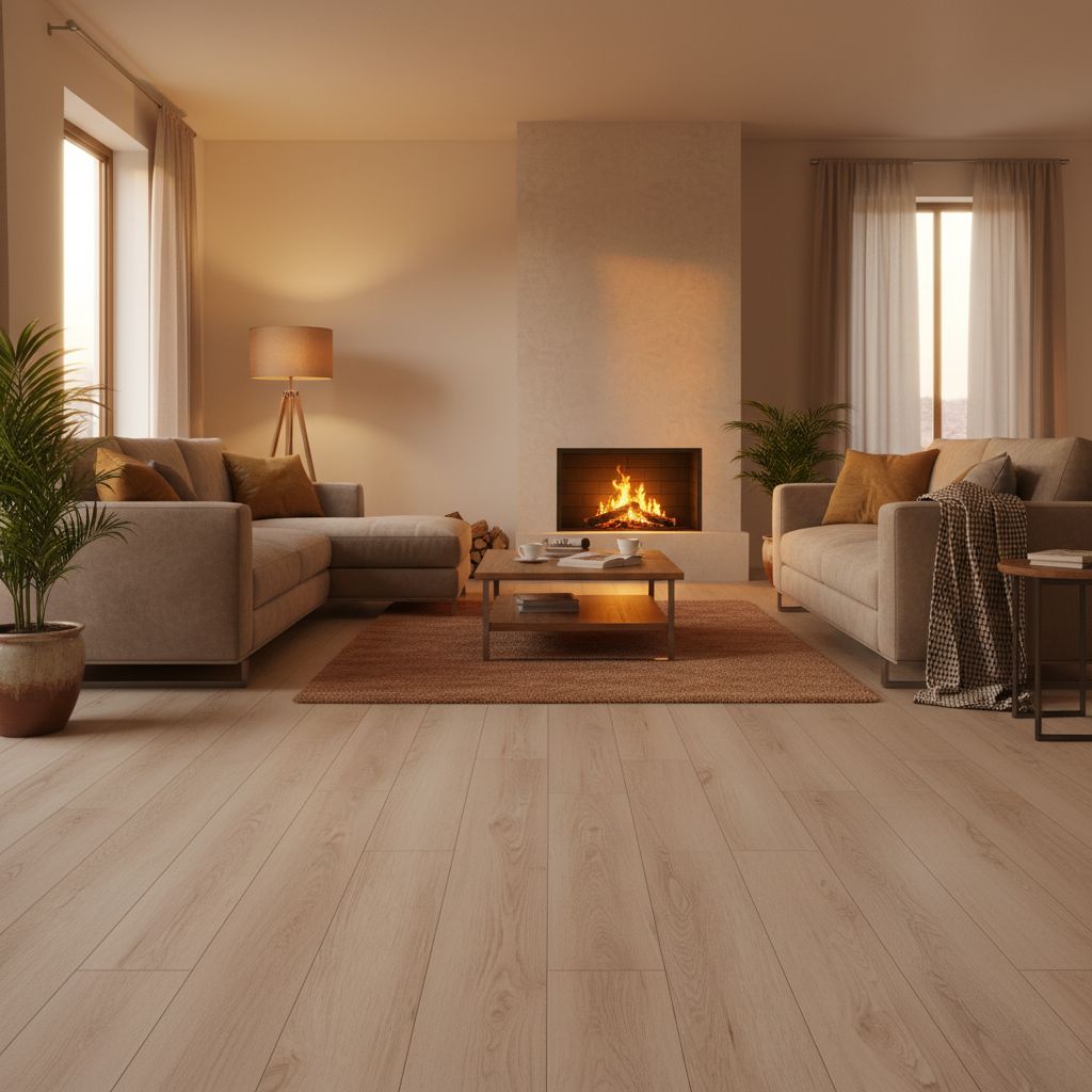 Suelo vinílico autoadhesivo PVC 2 mm espesor. En lamas efecto madera natural 002 ROBLE ARENA CUBOX - 5 m². YB-M-3023 - 6