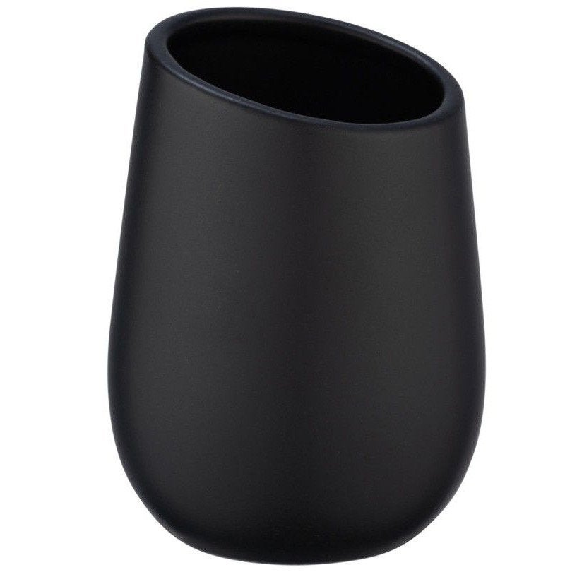 Mug brosse à dents BADI, noir, WENKO, WENKO - 2
