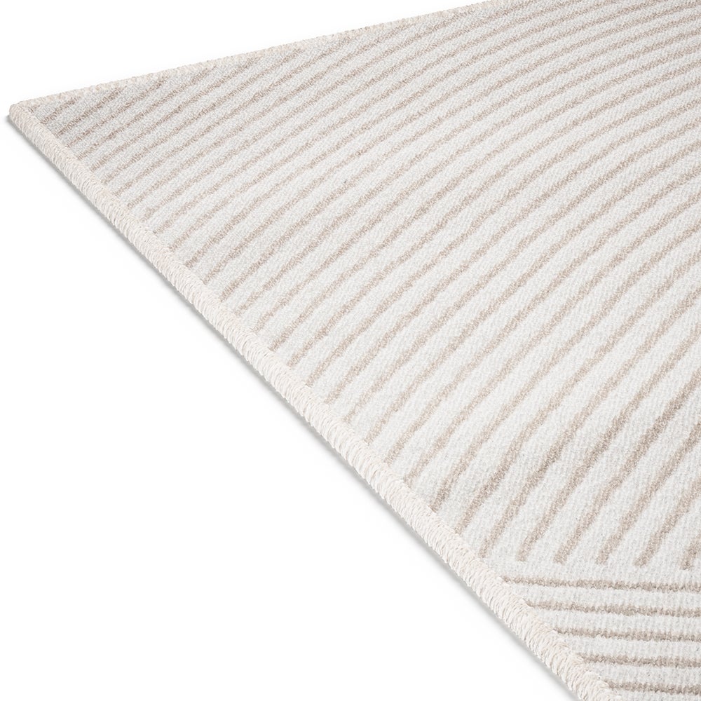 Grand Tapis Design Contemporain et Moderne - Beige (290x200 cm) - Dann Beige - 3