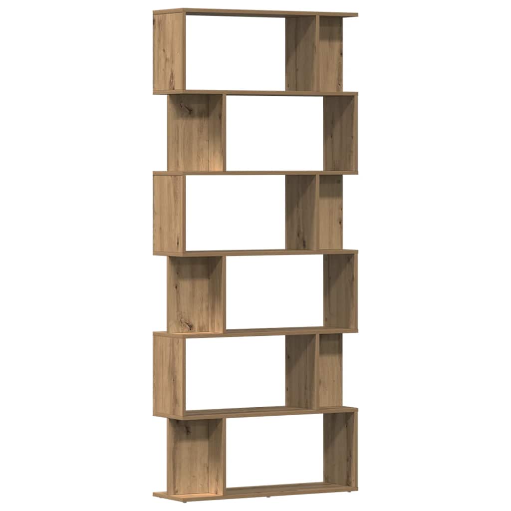 Bibliothèque en Bois Marron l. 80 x P. 24 cm - 6