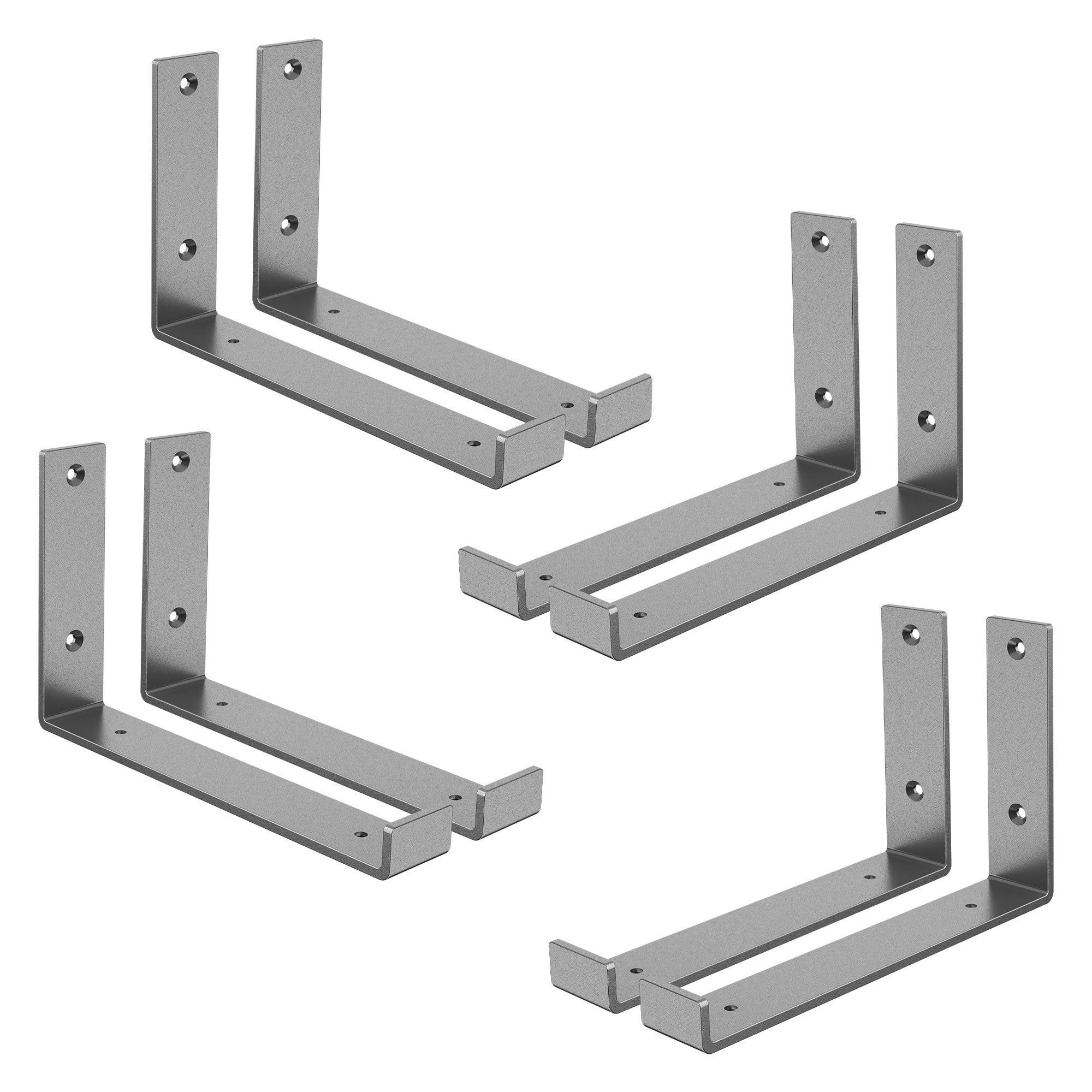 Juego De 8 Soportes Para Apilar Leña Para Uso En Exteriores E Interiores | Leroy Merlin
