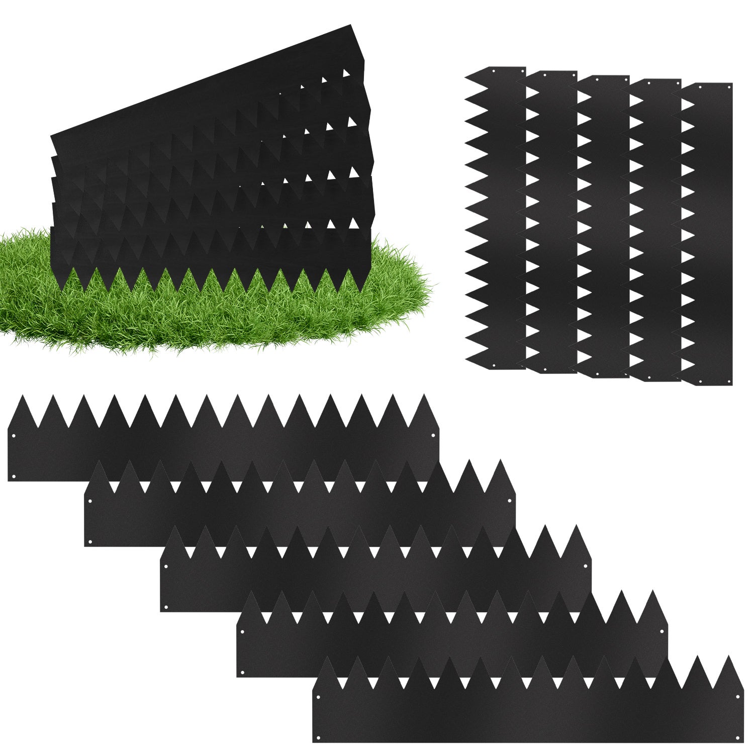 Valla Jardín Antracita Valla De Alambre Valla Jardin Cercado De Jardín 80 100 125 150 Cm 15 M 25 M Antracita V2Aox | PlentyShop LTS Adidas Hombre