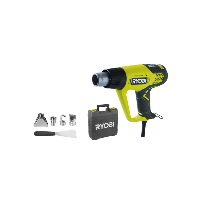 Ryobi EHG2020LCD/ 2000W/ Inclui 1 raspador e 4 bicos