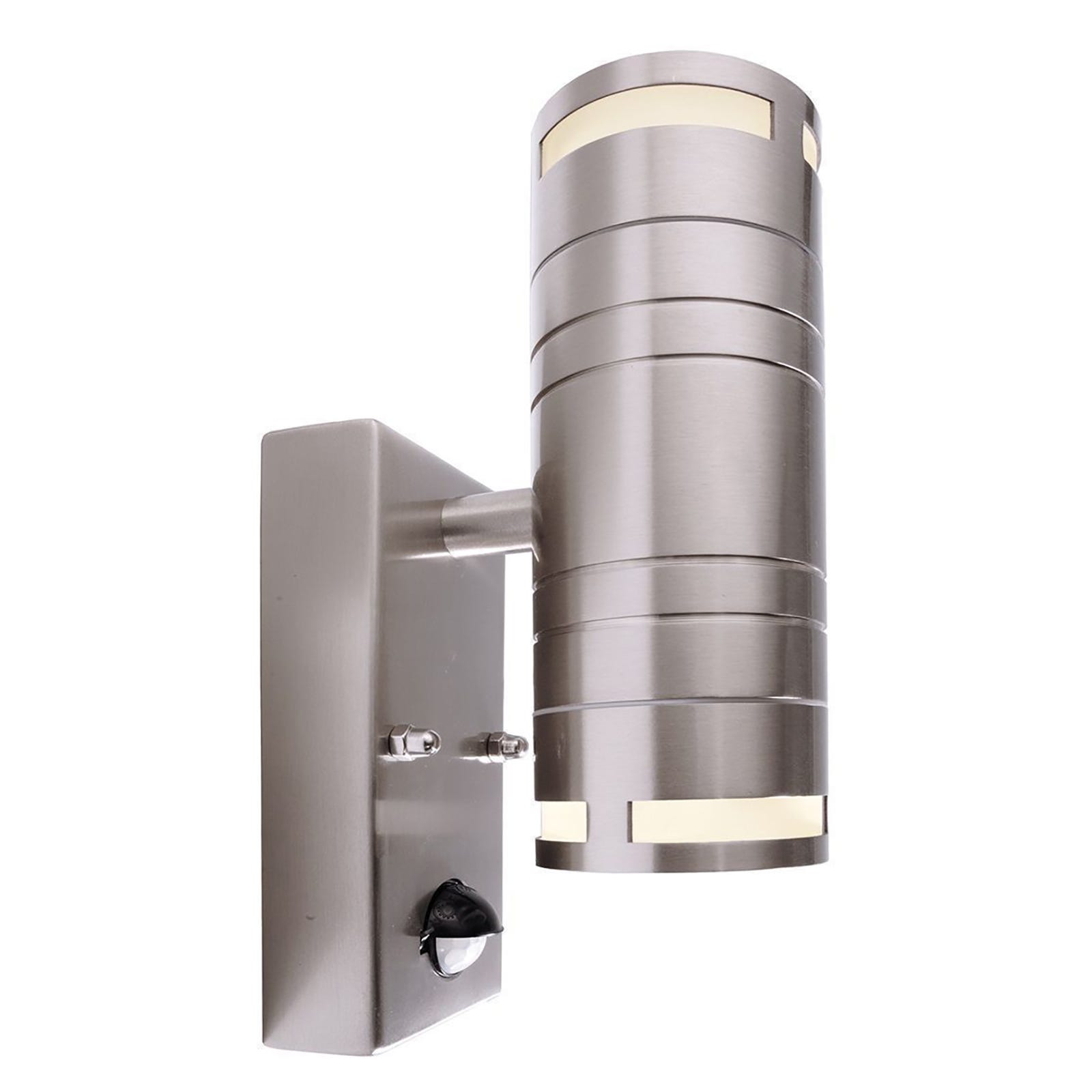 Applique extérieur anthracite E27 IP44 avec détecteur Lotus | Lúzete Applique extérieur anthracite E27 IP44 avec détecteur Lotus | Lúzete