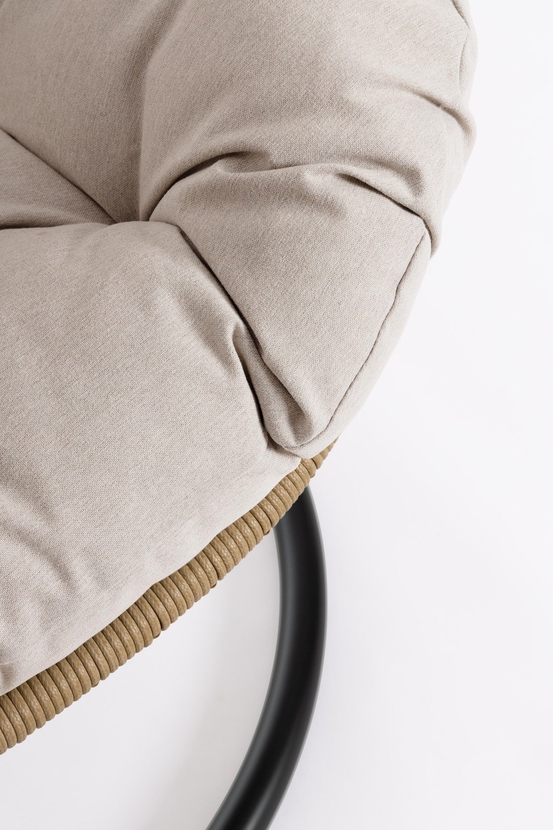Chaise suspendue avec coussin 