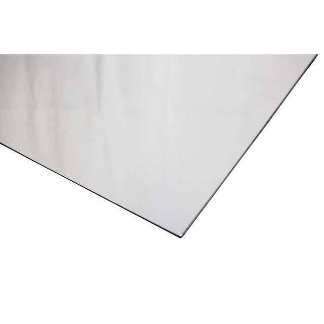 Crédence réversible blanc satiné/brillant (200x100cm ou 100x50cm) - Blanc RAL 9016, 3mm