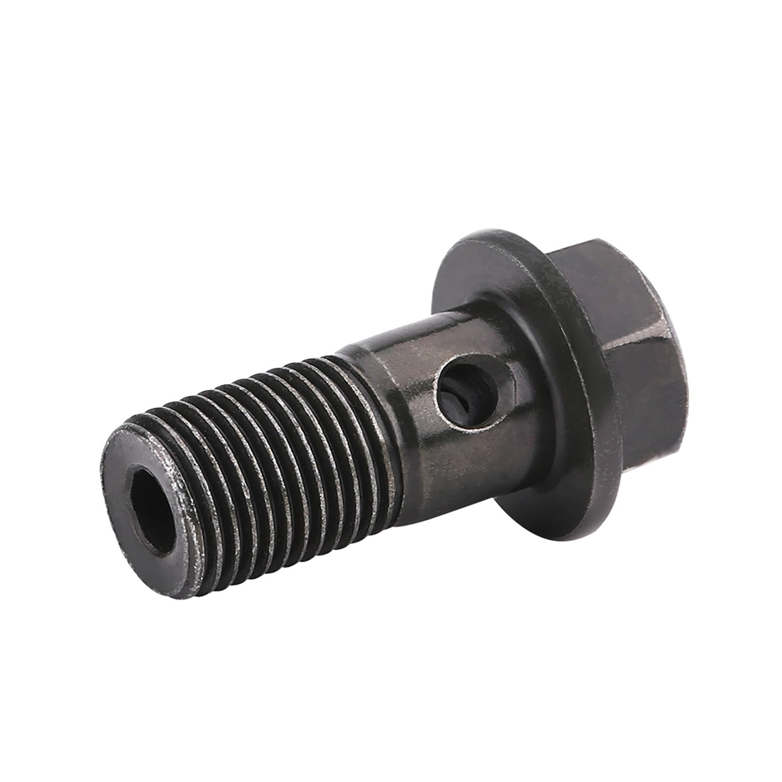 Scatola Da 50 Bulloni M6 X 1.0 Con Rondella – Testa Esagonale – Acciaio Black Oxide