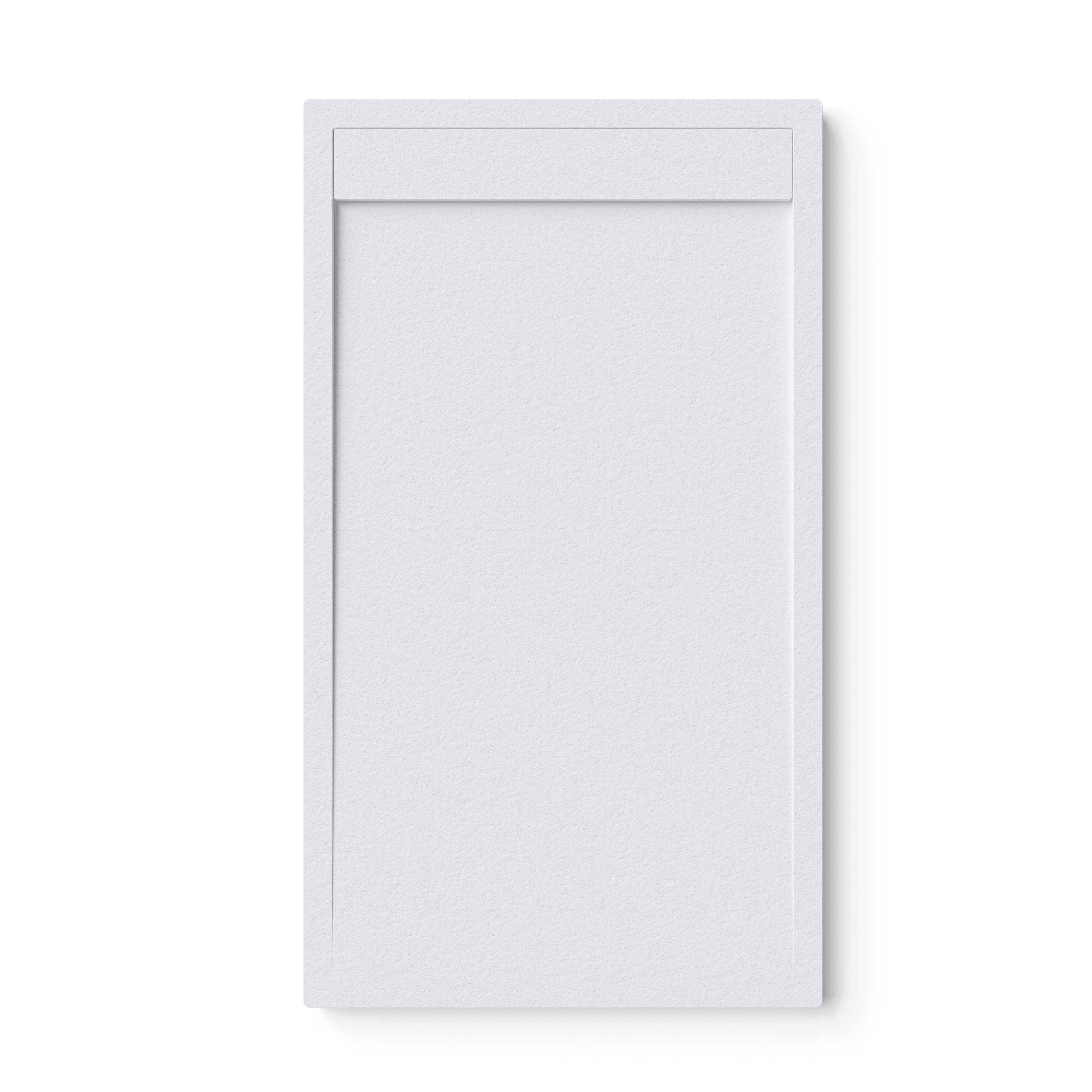 Receveur de douche en résine Obi 100x170 blanc RAL 9003 avec siphon ...
