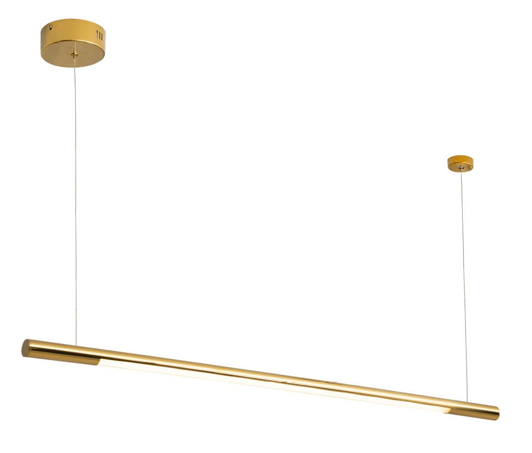 Lampa wisząca ORGANIC LED 26W Ciepła biel 2210lm złota wym: 140 x 150 x 2 cm Maxlight