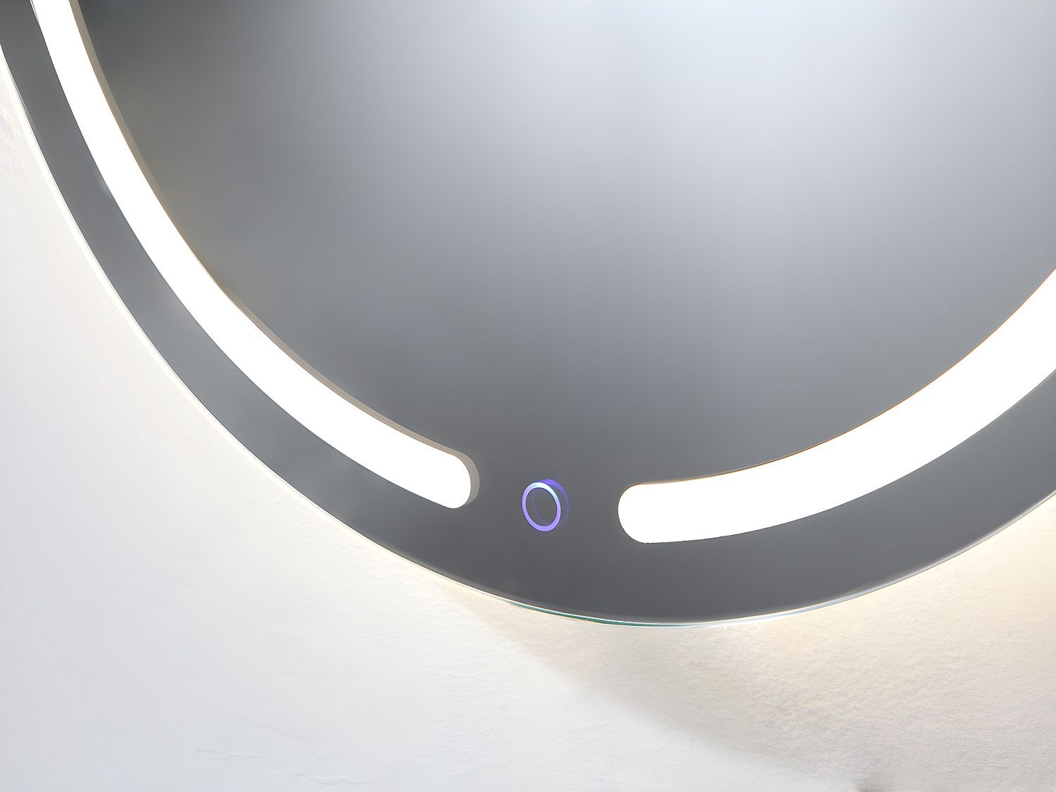 Miroir de salle de bain lumineux rond à leds NEREA - D. 60 cm - 3