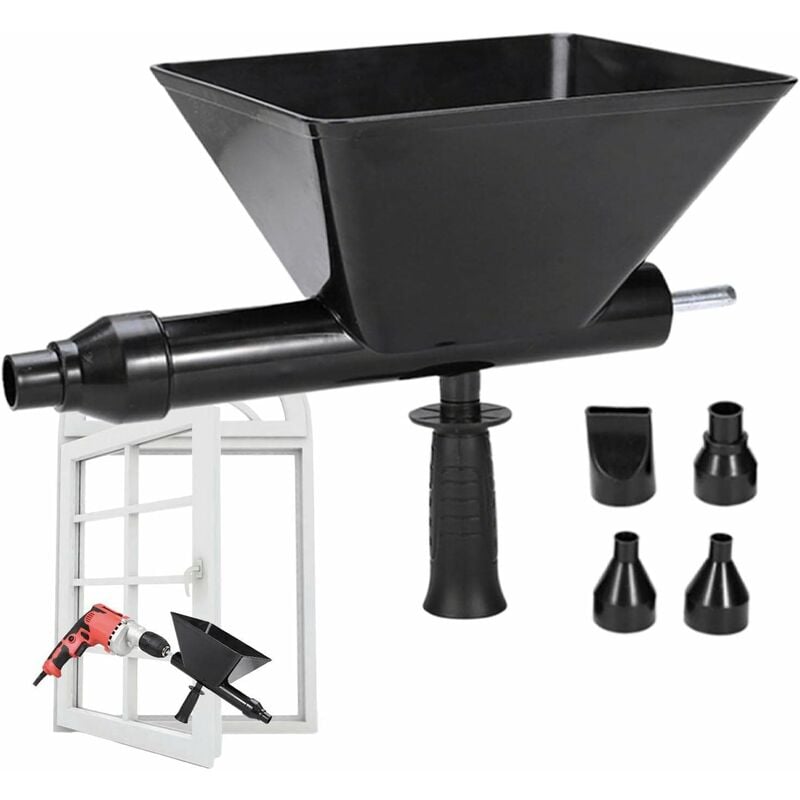Machine À Coulis De Ciment, Portable Pulvérisateur De Mortier Jointoyeuse Pistolet À Calfeutrer Électrique De Ciment, avec 4 buse MIN - 5
