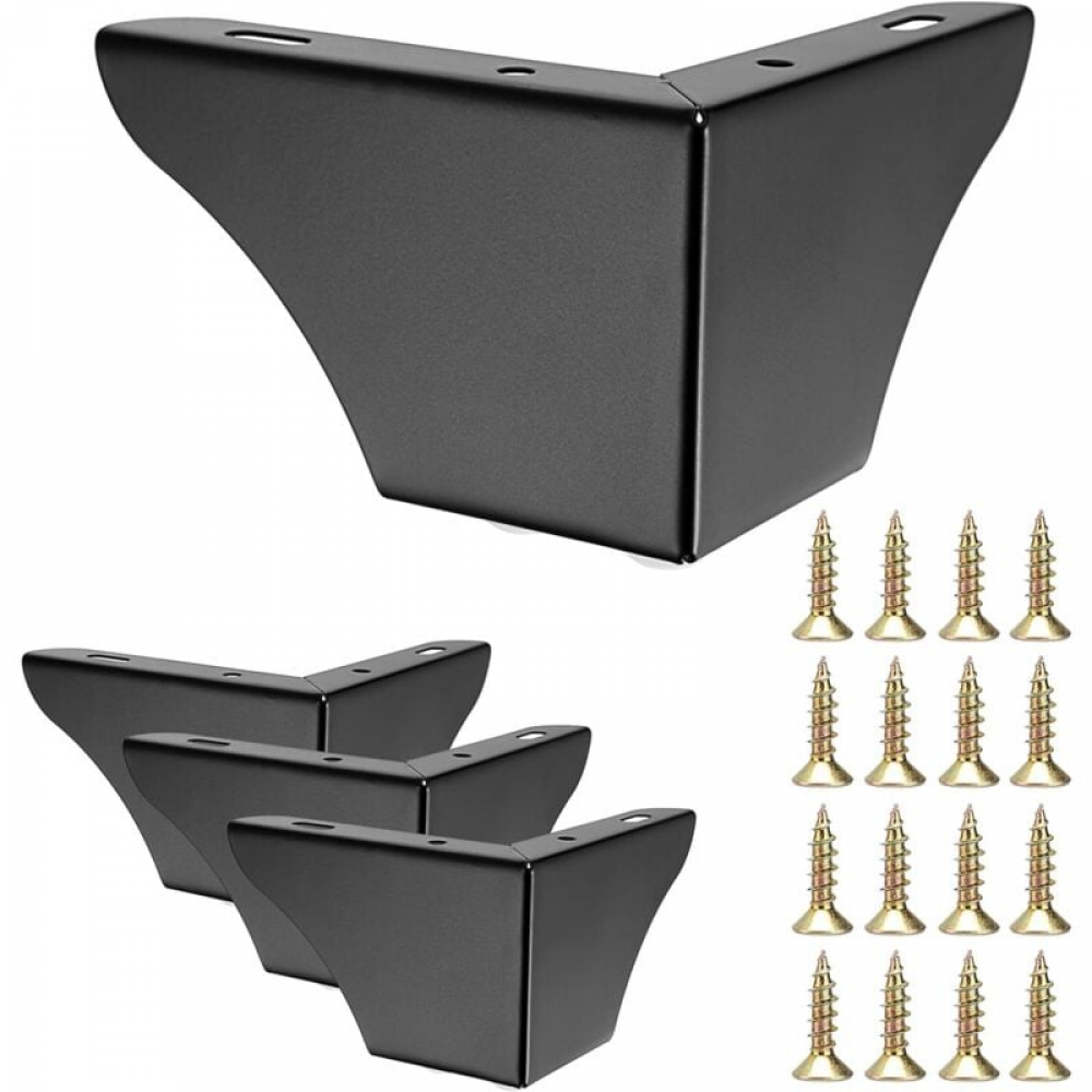 Szt. 3 cm metalowe nogi do sofy, nogi meblowe, stopy meblowe, nowoczesne solidne nogi do sofy, nogi do szafek, nogi do stołu dostępne dla