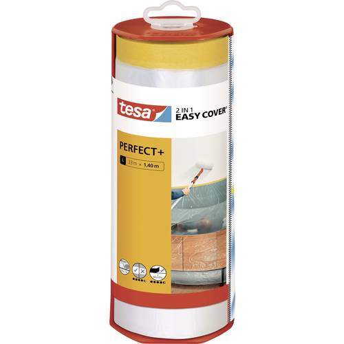 Telo Copritutto Tesa Easy Cover - 17m X 260cm Con Nastro Biadesivo, Per Verniciatura - Foto 6