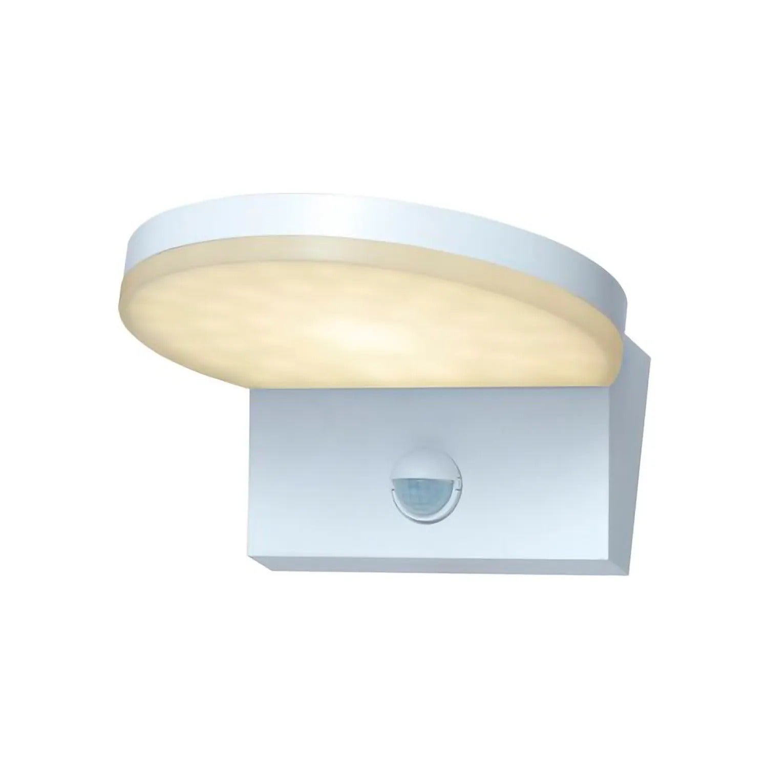 Kinkiet zewnętrzny z czujnikiem ruchu BATIDA LED 9W Odcienie bieli 950lm biały wym: 8x17,5x18,5 cm IP54 Rabalux