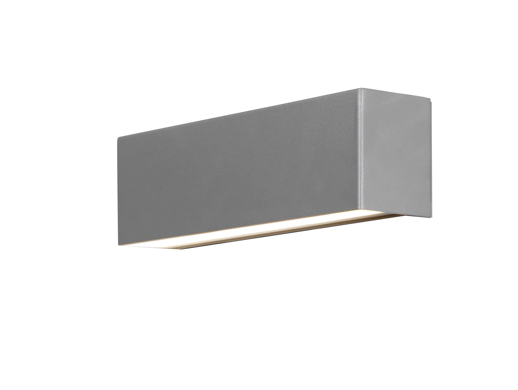 Kinkiet ścienny Straight srebrno-biały 1xE14x40W wym: 7 x 26 x 5 cm metal IP20 Nowodvorski Lighting