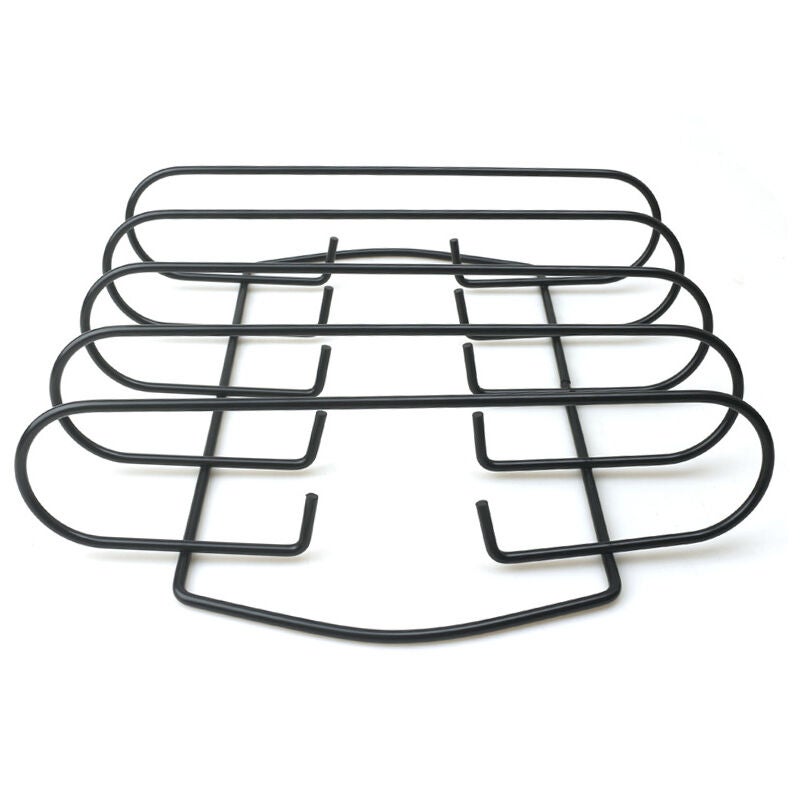 Zewnętrzne narzędzie do grillowania, przenośny grill do kotletów jagnięcych, nieprzywierający grill na podwórko, 28,2x29x7,3 cm