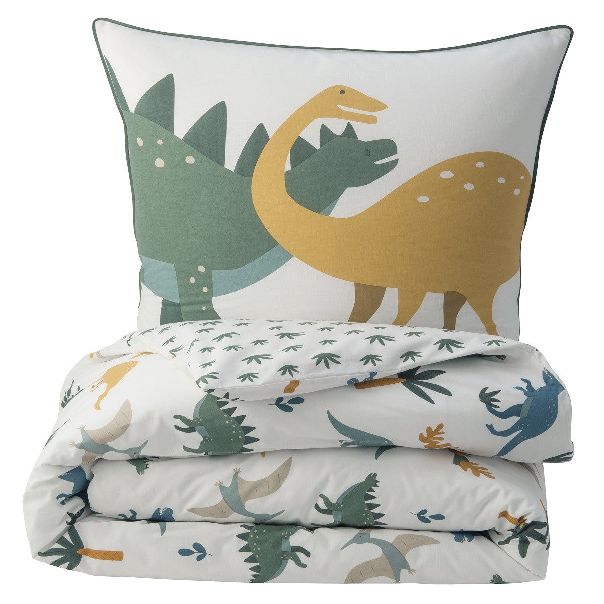 Parure de lit enfant en coton imprimé dinosaure 140x200cm - 3