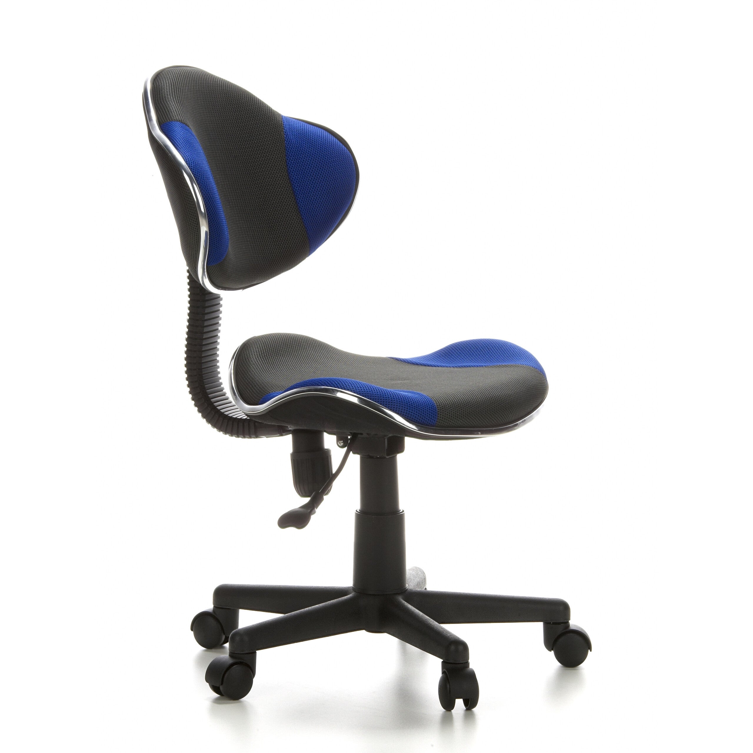 Sedia da ufficio per bambini / sedia girevole KIDDY GTI-2 tessuto grigio / blu hjh OFFICE - 4