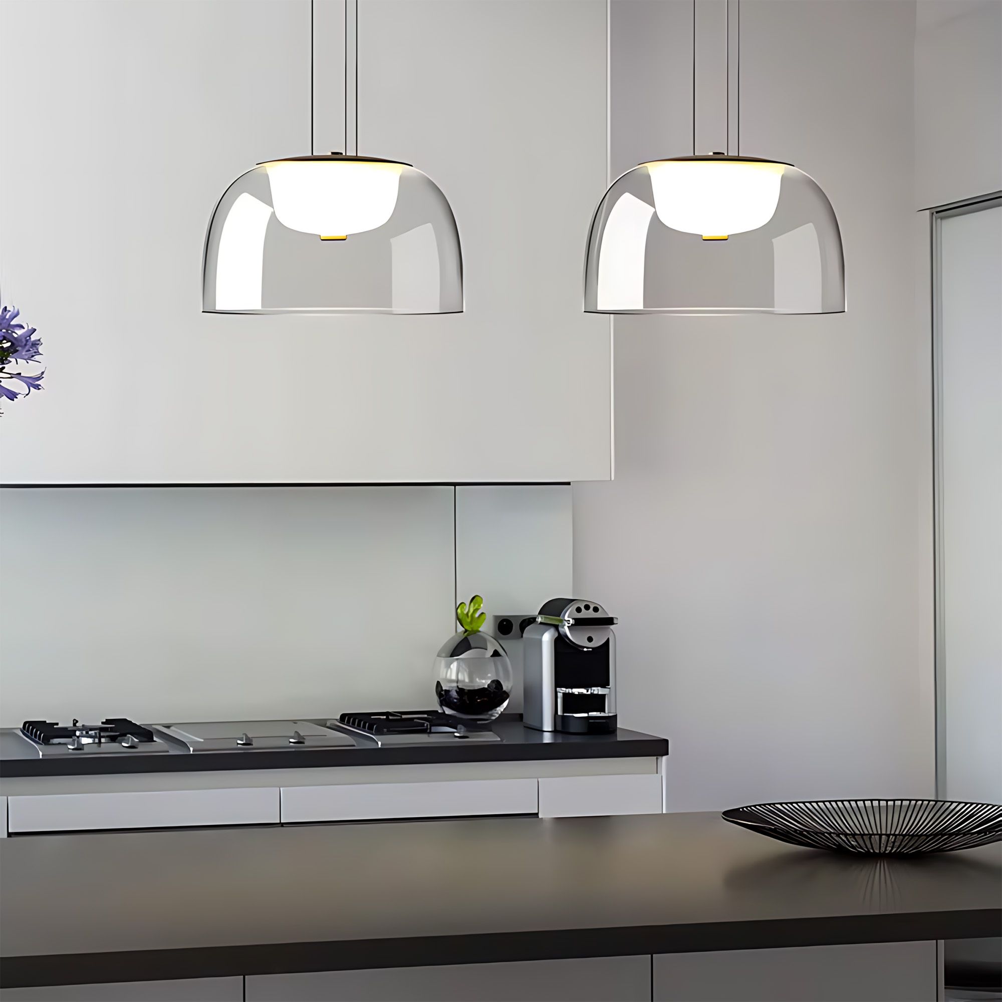 Lampa Sufitowa Wisząca Toolight App1690-1Pc B Złoty - 3