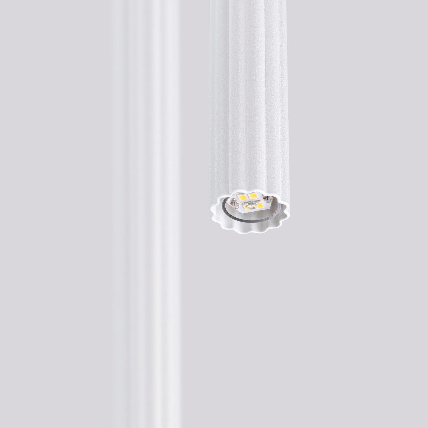 Lampa sufitowa ryflowana ARCHE biała 2xG9x8W metal wym:118x15x15cm IP20 Sollux Lighting - 6