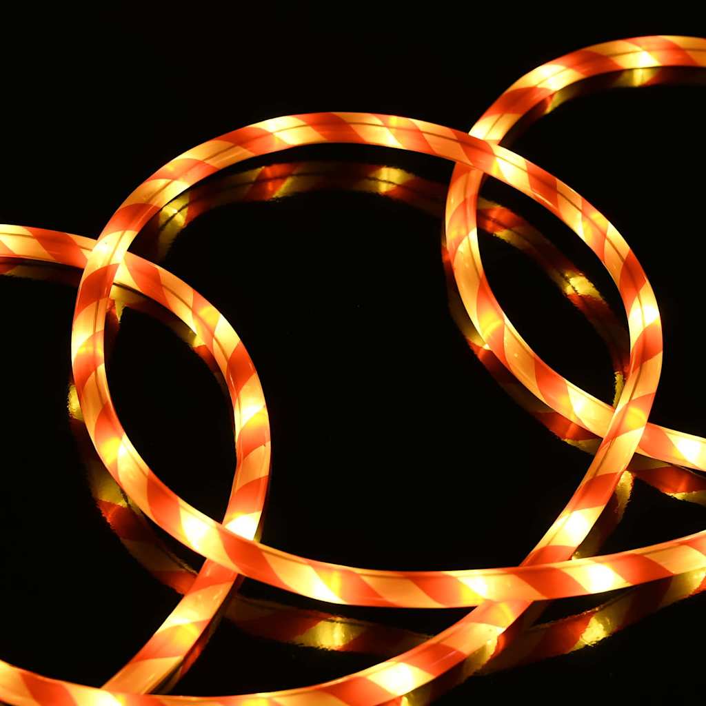 Lumière en corde avec 240 LED Blanc chaud 10 m PVC - 8