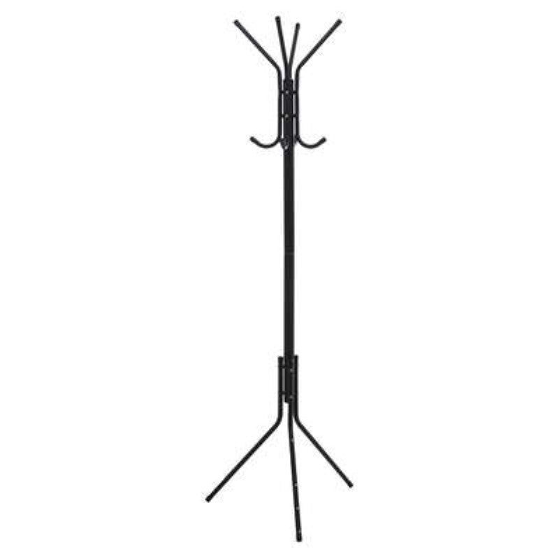 Porte-manteaux 8 crochets métal noir - 5five - 7