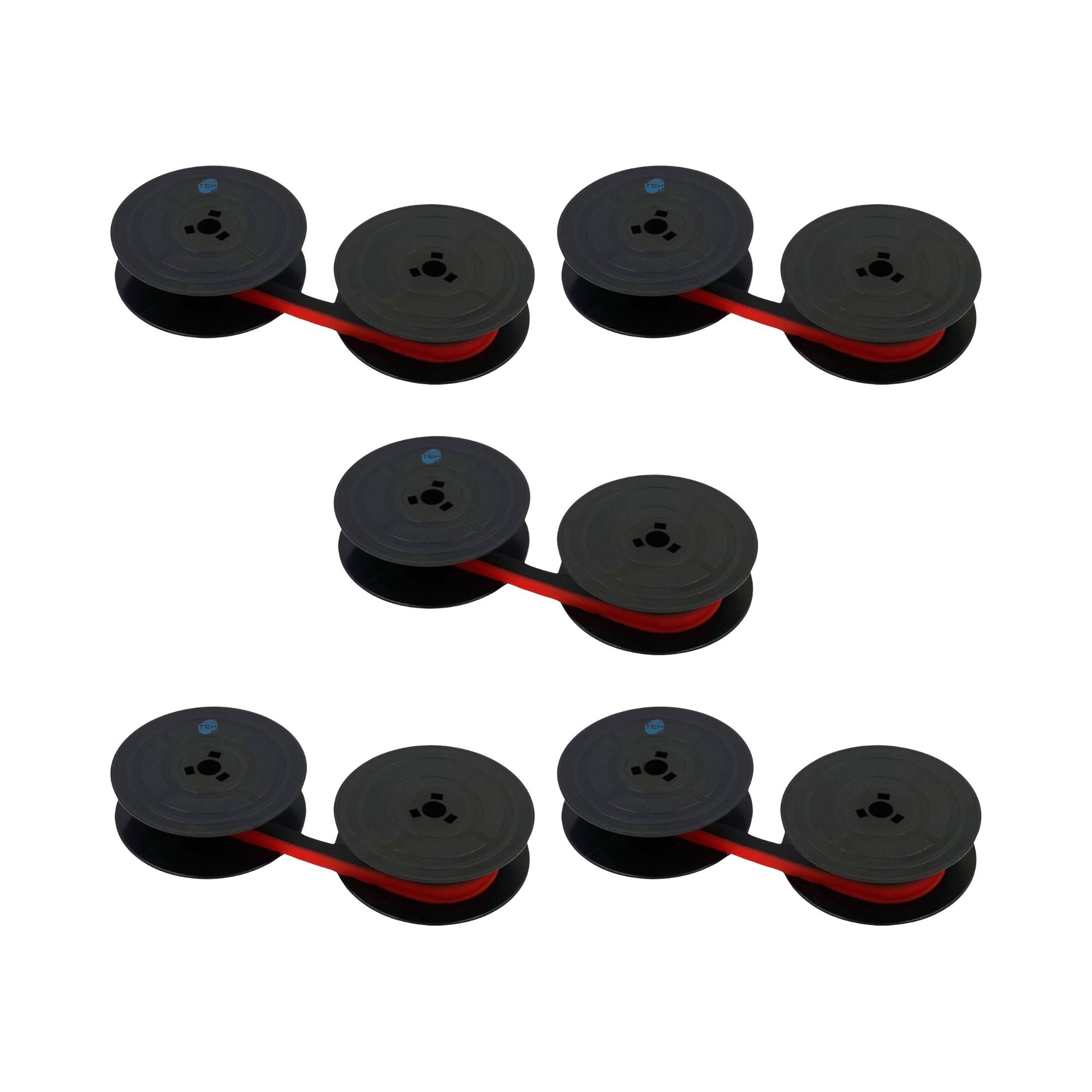 Vhbw 1x Rouleau D'encre Noir-rouge Compatible Avec Olympia CPD-3210, CPD-3211, CPD-3120