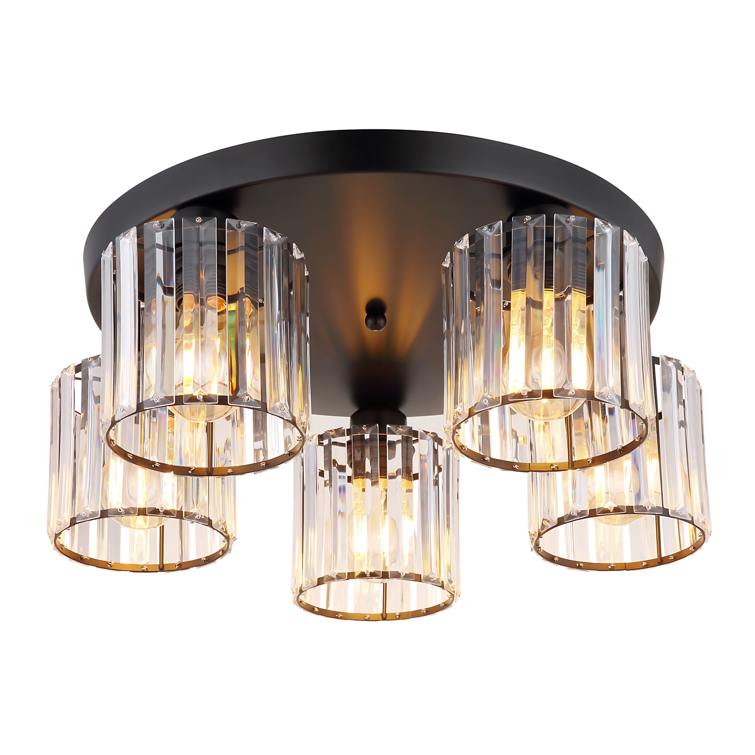 Lampa Sufitowa Toolight Ebt023-5C Czarny