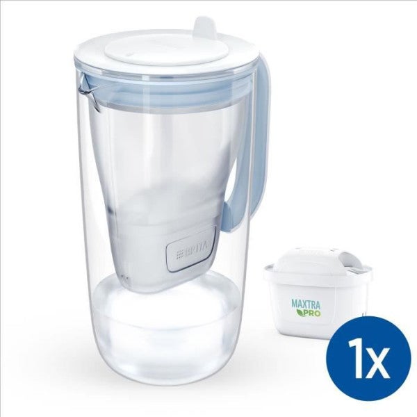 BRITA CARAFE FILTRANTE MARELLA 1 MAXTRA PRO PP BLANC POLYPROPYLÈNE 2,4 L 150 L 1052789 BRITA CARAFE FILTRANTE MARELLA 1 MAXTRA PRO PP BLANC POLYPROPYLÈNE 2,4 L 150 L 1052789