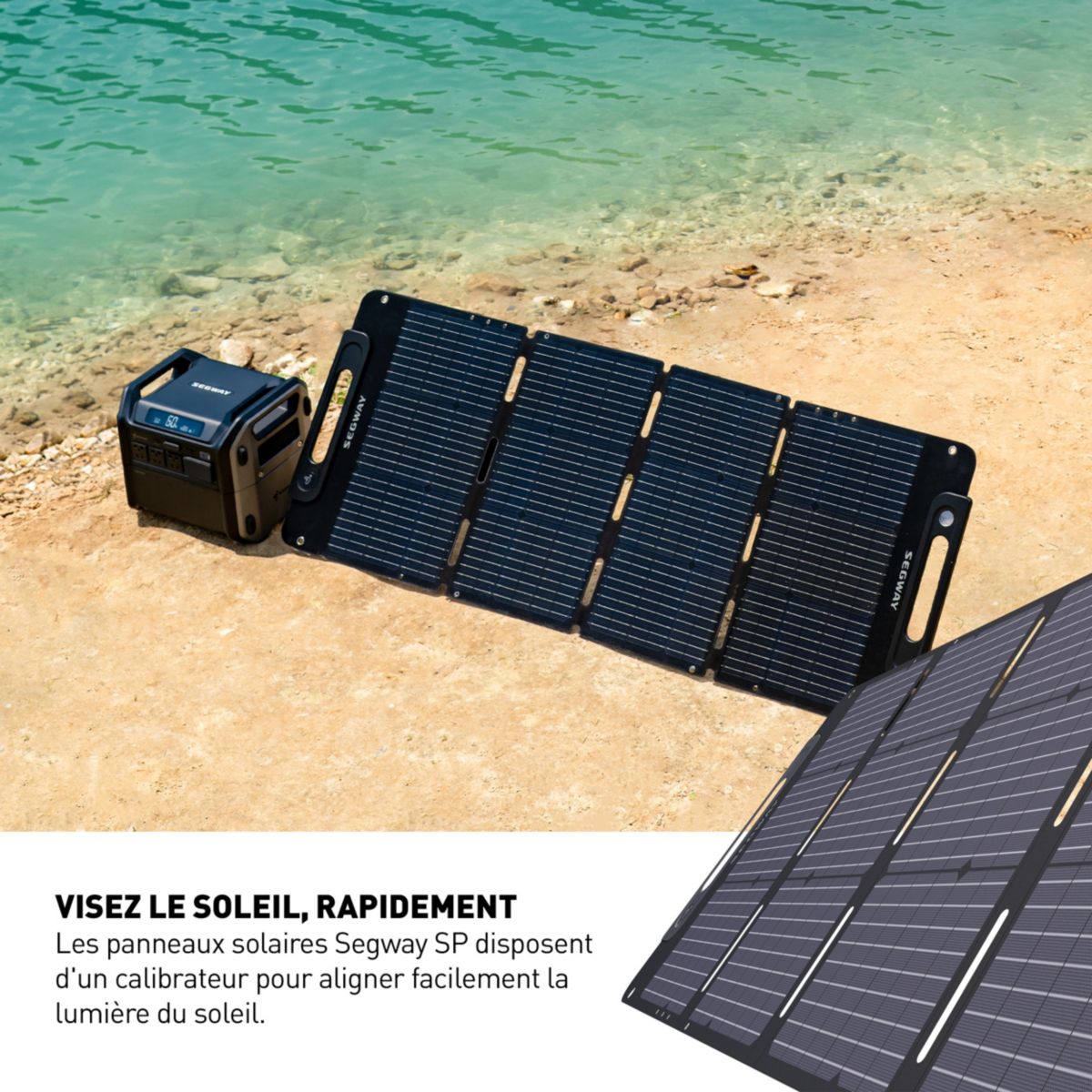 Panneau solaire SEGWAY portable 100W - 4