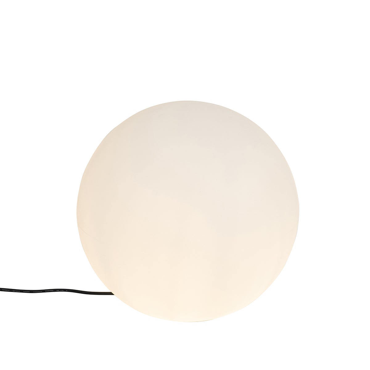 Nowoczesna lampa zewnętrzna biała 45 cm IP65 - Nura
