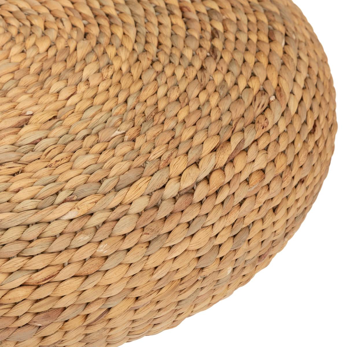 Atmosphera - Puff «Wond» - jacinto de agua tejido D55 cm - 3