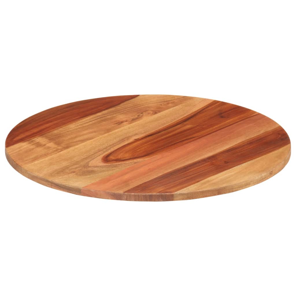 Plateau De Table Rond Pliable 120-200cm - Bois Massif - Idéal Pour Agrandir Sa Table & Fêtes
