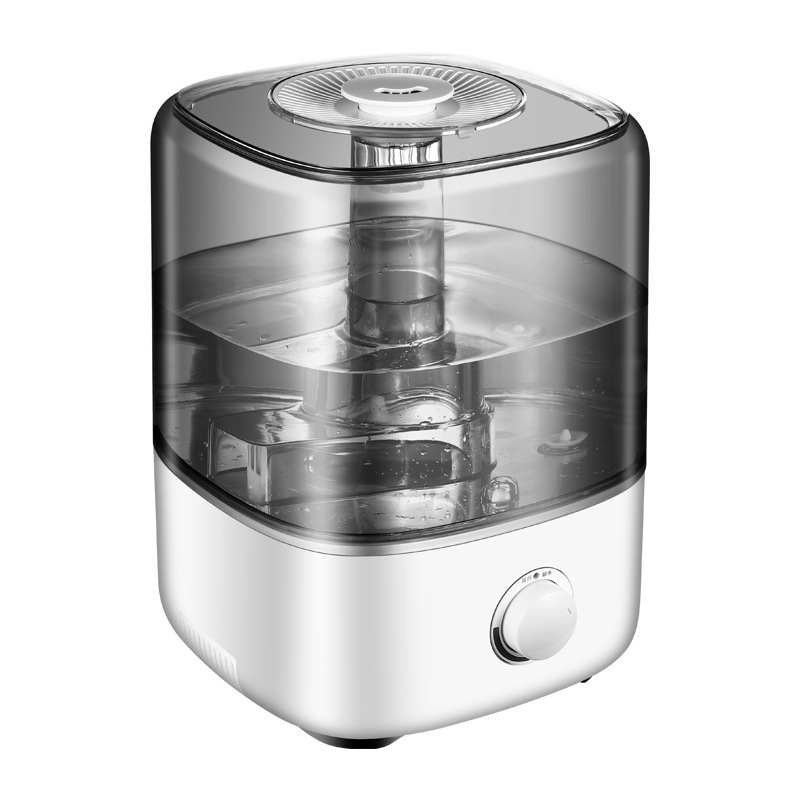 Nawilżacz Top-Fill 5L28dB – ultradźwiękowa, cicha, dysza 360°, do mycia niemowląt i roślin