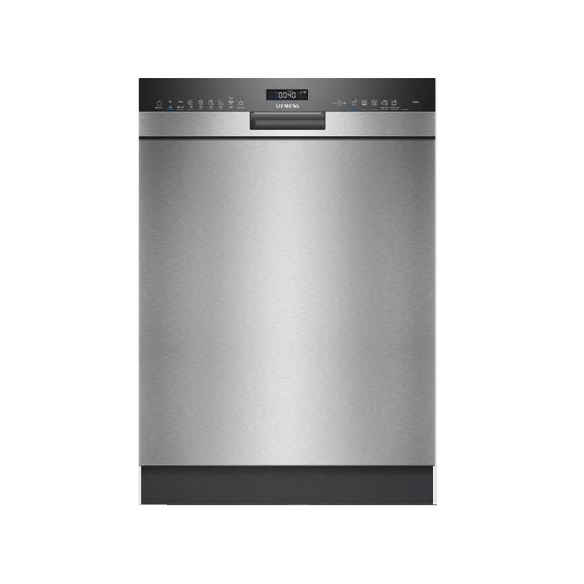 Lave-vaisselle 60cm 14 couverts 40db intégrable avec bandeau inox - Siemens SN45ES09CE